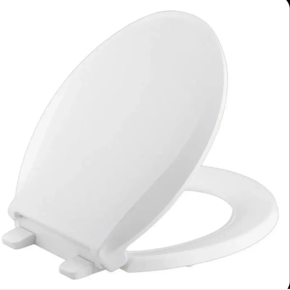 BRAND NEW KOHLER ROUND FRONT TOILET BOWL SEAT 16-5/8"... WHITE COLOR
